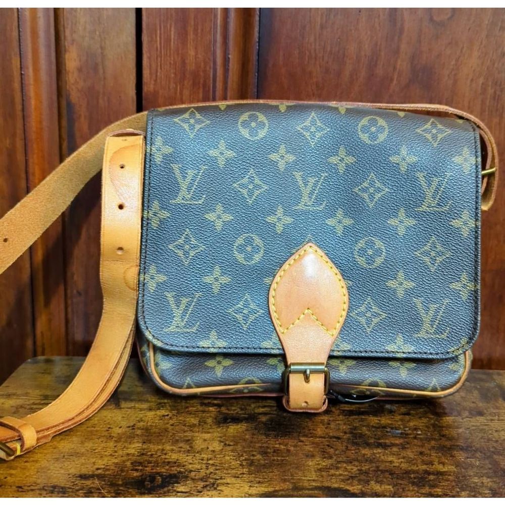 Louis Vuitton Monogram Canvas Cartouchiere MM Crossbody Bag